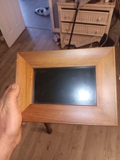 Smartparts SPDPF70EW Digital Photo Frame Brown untested no charger