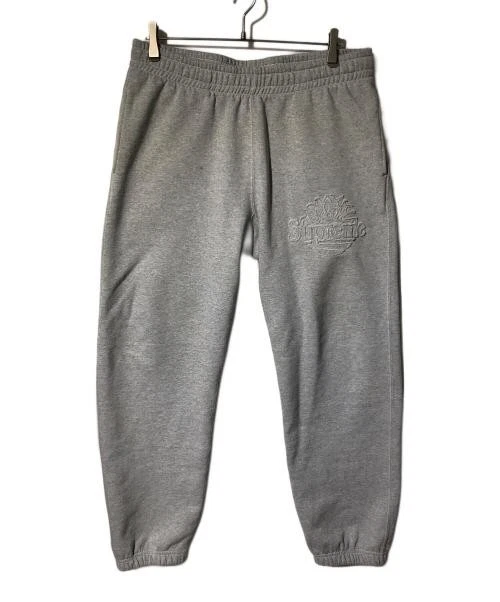 Pantalon de survêtement gris suprême homme style jogger logo broderie L occasion