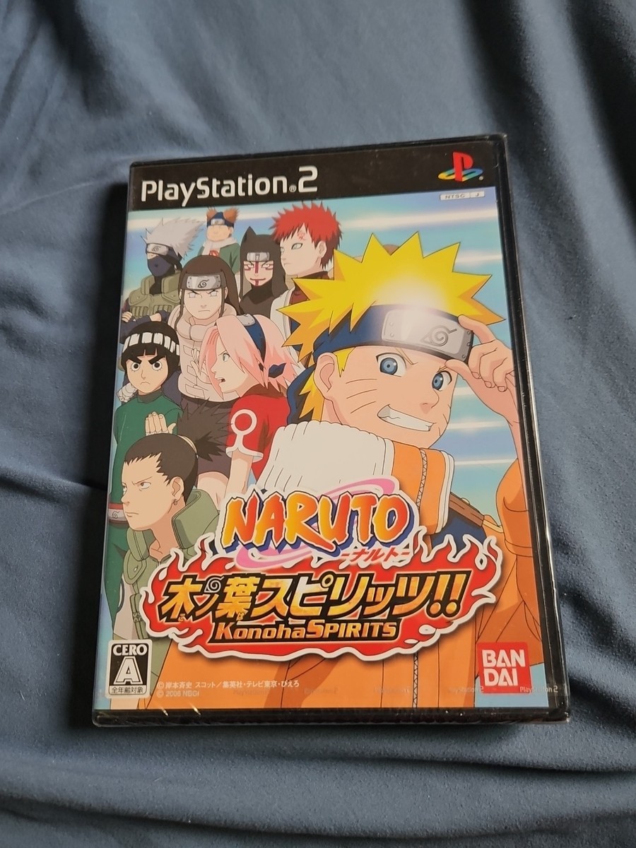 Naruto Konoha Spirits (2006) Brand New Factory Sealed Japan