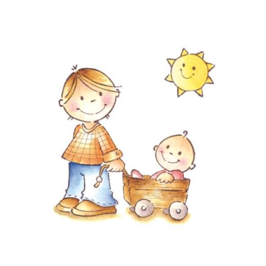 Marianne Design Clear Stamps - Eline's Brother / Sister EC0110