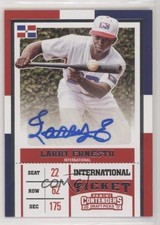 2017 Panini Contenders Draft Picks International Ticket Larry Ernesto Auto 0o9
