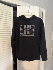 Under Armour Pullover Hoodie Size S Black