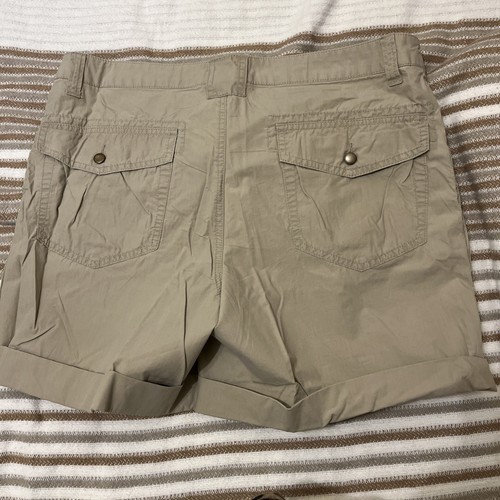 Victoria’s Secret London jeans ladies khaki cargo short 14 NWT - Picture 12 of 14
