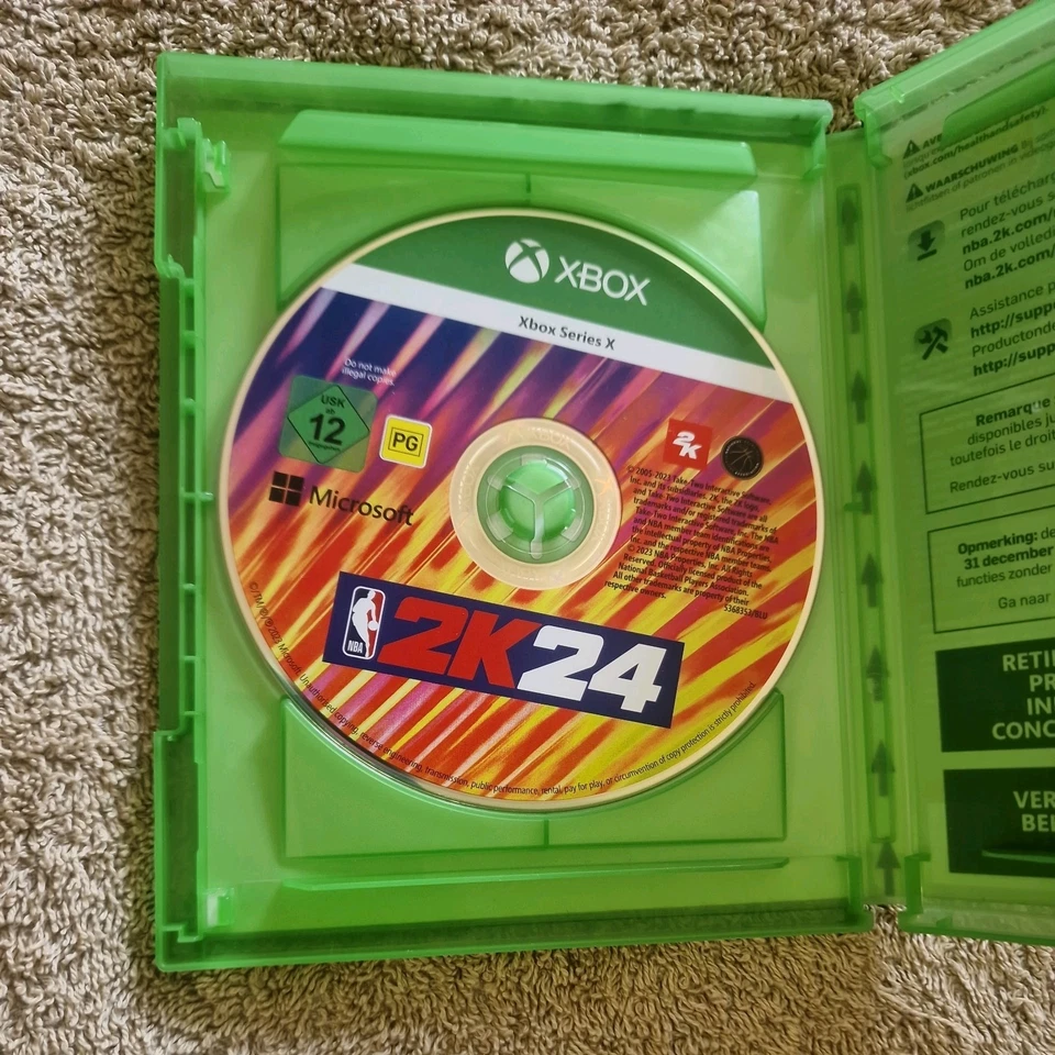 NBA 2K24 XBOX SERIES X EURO OCCASION (GAME IN ENGLISH/FR/DE/ES/IT), photo 3 sur 4