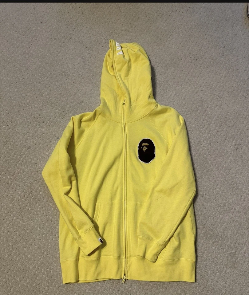 Sudadera con capucha roja Bape talla 3XL Foto 2 de 3