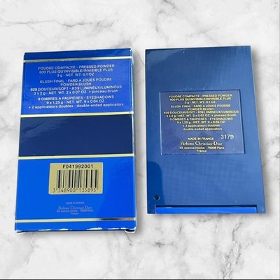 最終SALE特価‼️Dior✨MAKEUP PALETTE 免税店限定品✨ Christian Dior Makeup Palette Blue With Case | eBay