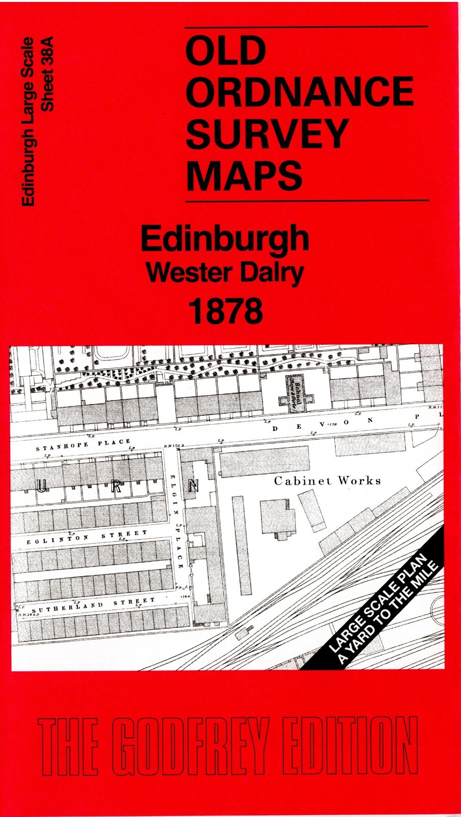 Edinburgh Wester Dalry 1878  Edinburgh Large Scale 38A by Alan Godfrey