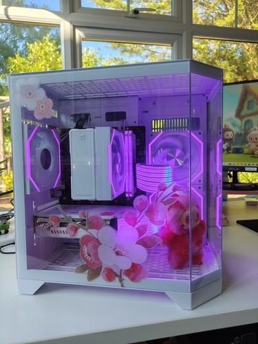🌟 Labubu-Themed RGB Gaming PC – Ryzen 7 + RTX 2060 Super (White Edition) 🌟 - Picture 5 of 14