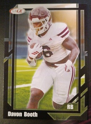 Trading Card Football NFL Davon Booth Cleveland Browns 2026 Sage