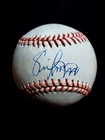 ERIC LINDROS AUTOGRAPHED OFFICIAL AMERICAN LEAGUE BASEBALL (BECKETT COA)