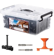 1250 PCS Hidden Deck Fasteners for Composite Decking Board,Composite Deck Clips