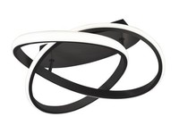 Led-Deckenleuchte Course 18W Von Reality Leuchten R62051132 Schwarz