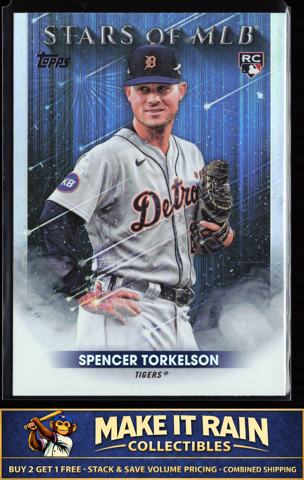 Spencer Torkelson 2022 Topps Update Stars of MLB #SMLB-76 Detroit Tigers Rookie