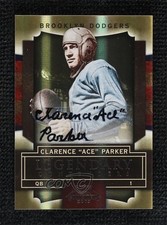 2009 Playoff Contenders Legendary Black Clarence Ace Parker #16 Auto HOF 1q7