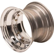 Aero-Dynamics Micro Sprint Big Bell Front Wheel, 6 X 3", Aluminum