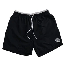 Chubbies (Mens Medium) Under The Capes Shorts Black 5.5" Lined Pink Swim Trunks 