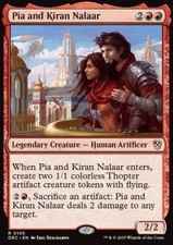 Magic/MTG Pia and Kiran Nalaar DRC-105 Rare Englisch Neu