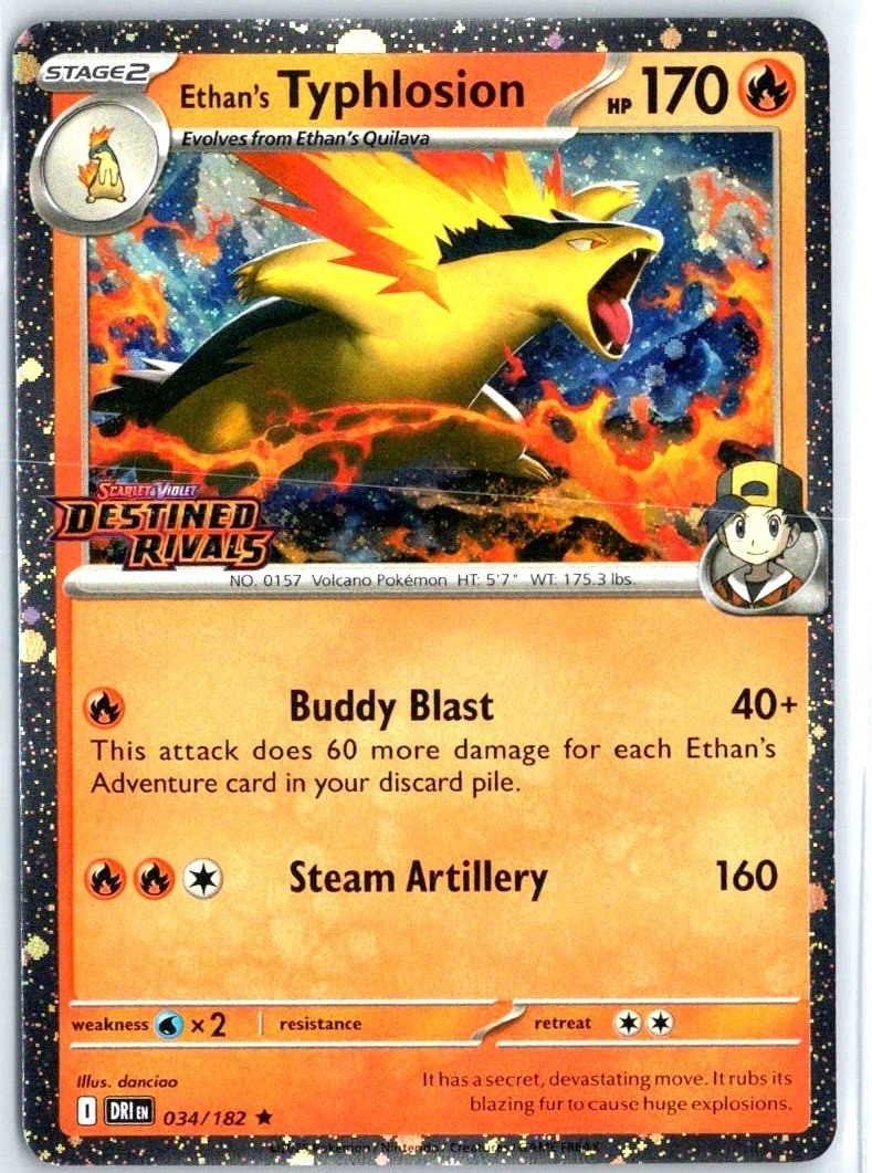 Ethan's Typhlosion Pokémon TCG Cards for sale | eBay