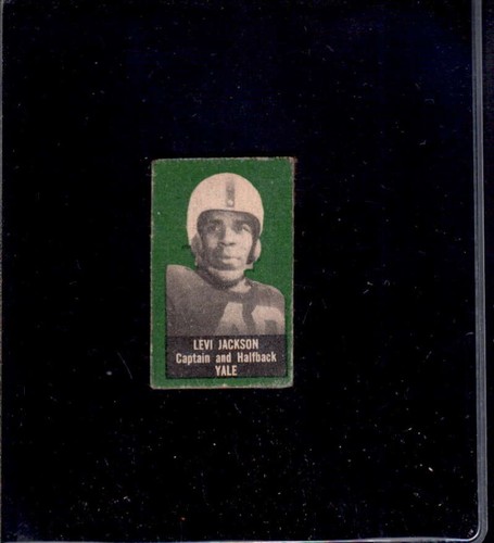 Levi Jackson 1950 Topps Felt Backs card
