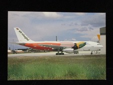 AIR NIUGINI AIRLINES Airbus A-300 Airplane Vintage FourColour Aviation Postcard
