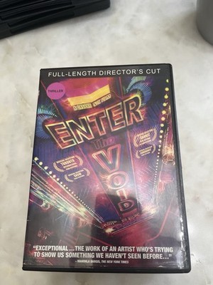 Enter the Void (DVD, 2009) Full-Length Director's Cut Rare Gasper Noe Not Rated