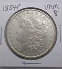 1884 P Morgan, BU/AU, Clear Fields, Nice Detail, Beautiful White, Nice Coin