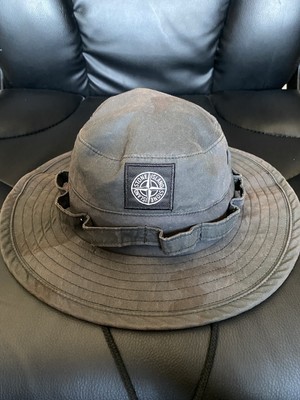 Stone Island Supreme Black Camo Boonie | eBay UK