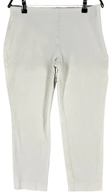 Lauren Ralph Lauren Pantalon Droit Stretch Taille 6 W30 L23 Blanc - Photo 1/4