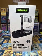 New MV7X Dynamic Podcast XLR Microphone with Voice Isolation