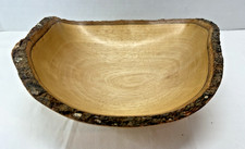 Enrico RootWorks Natural Mango Tree Live Edge Food Safe Wood Bowl