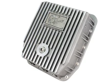 46-70220 aFe POWER Street Series Transmission Pan Raw w/ Machined Fins Ford Truc