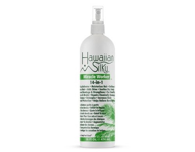 Hawaiian Silky 14in1 Miracle Worker Moisturizer Hair Spray 16 Fl Oz. Pack of 1