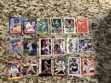 Mark McGuire Oakland A’s Baseball Card Lot Topps Cards Donruss OLD Cardinals