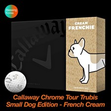 Callaway Chrome Tour Trubis Small Dog Edition French Cream- 1 Dozen 🔸Tracking🔸