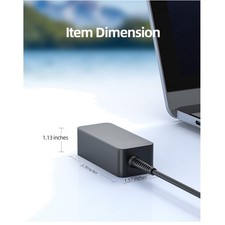Universal 2 Pin Charger for LG 29UM58-P Monitor