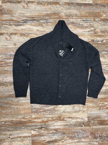 Lucky Brand Rolling Stones Cardigan New With Tags Mens Size Large - Picture 2 of 9
