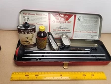 Vintage Outers Tin "Gunslick" Rifle Kit 30 Cal. w/original near full bottles