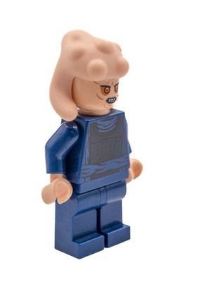 LEGO  Star Wars Bib Fortuna sw0404 Head Short Shot Misprint Error Prototype
