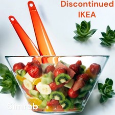 IKEA TRYGG Discontinued 11” Round Serving Bowls [ 201.324.53 ]Clear Modern,NEW