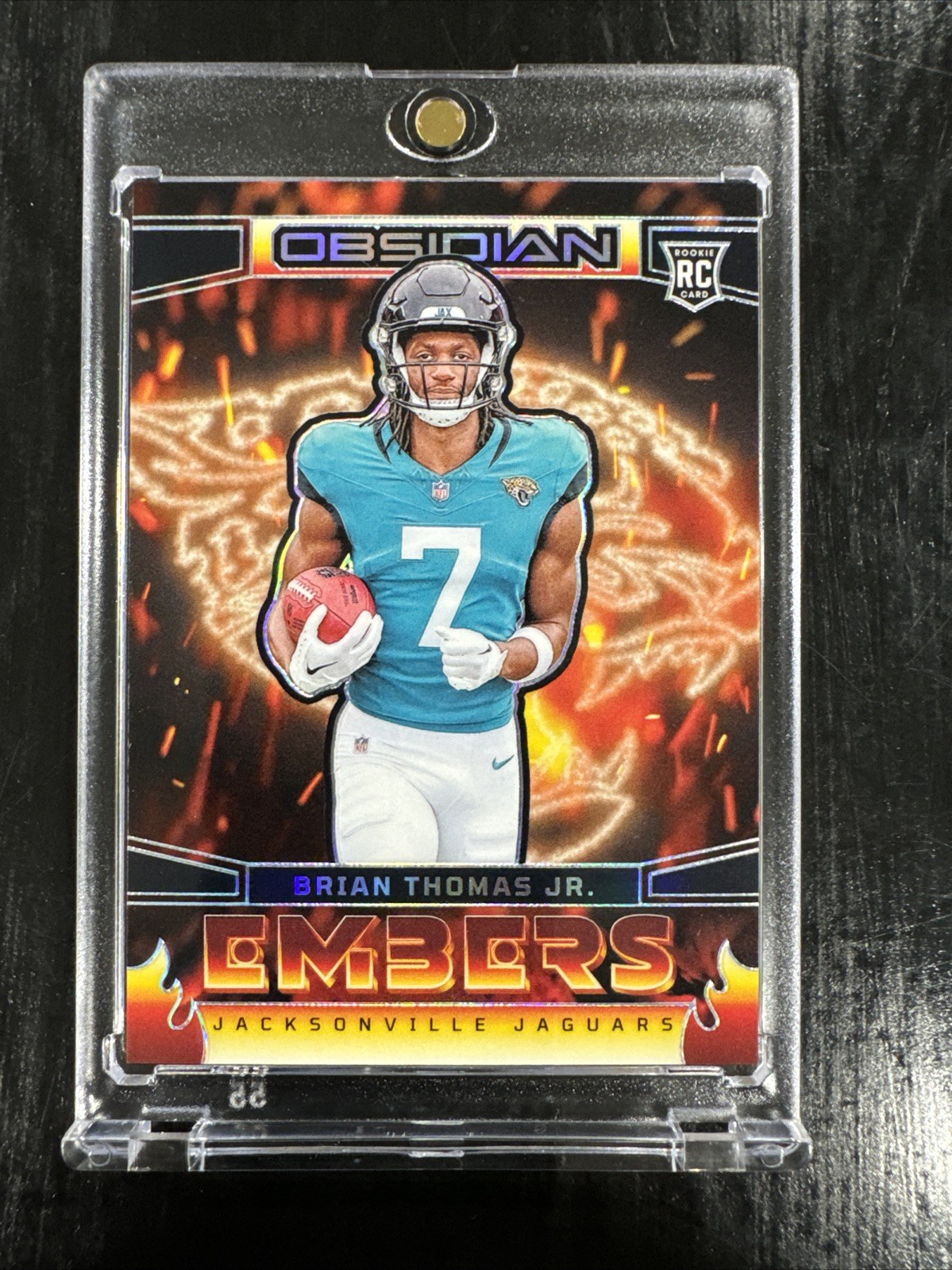 2024 Obsidian BRIAN THOMAS JR. Embers Insert 🔥🔥 RC Rookie