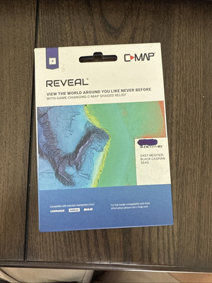 C-Map Reveal (East Mediterranean, Black Caspian Seas)