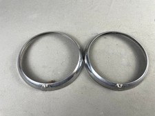 1946 1947 1948 Chrysler Desoto Custom Deluxe Club Coupe Headlight Rings Trim 1946 1947 1948 Chrysler Desoto Custom Deluxe Club Coupe Headlight Rings Trim