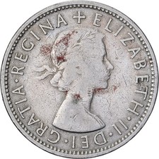 #1223188 Great Britain, Elizabeth II, Florin, Two Shillings, 1961, Copper-nic,