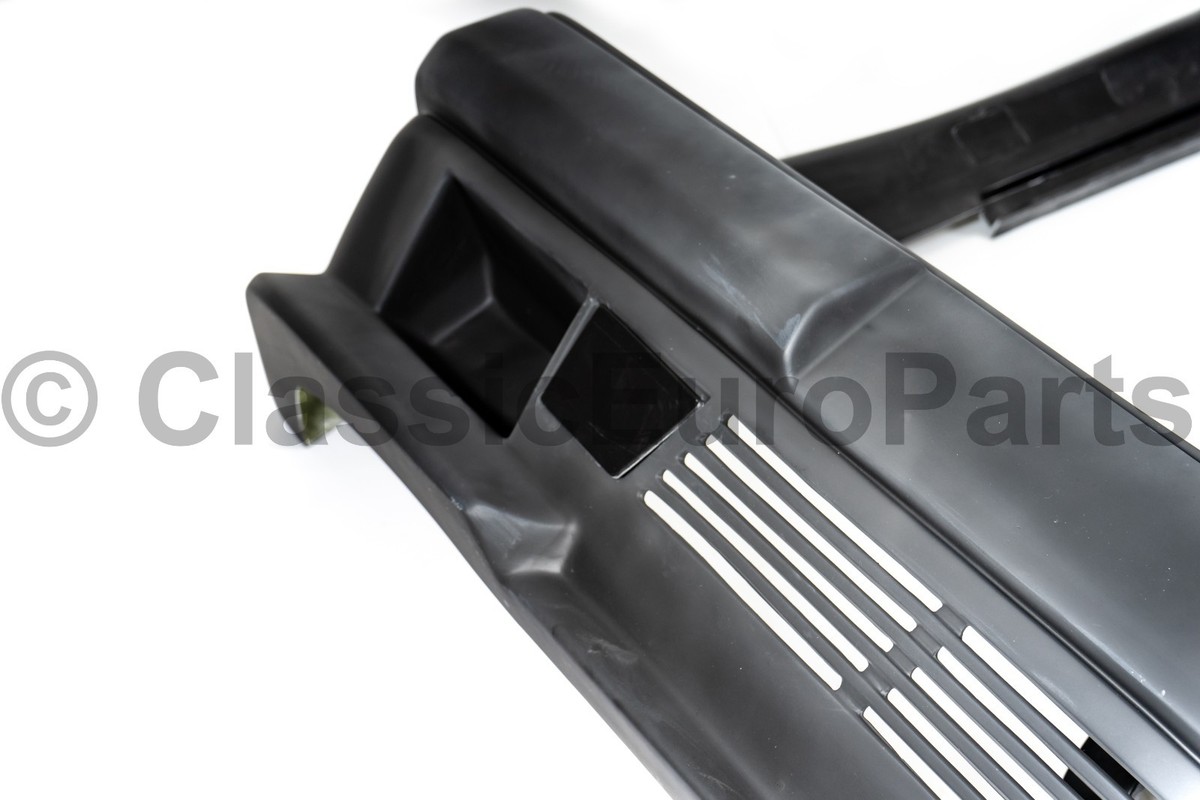 Full wide body kit front rear bumper fender skirt for Mercedes
