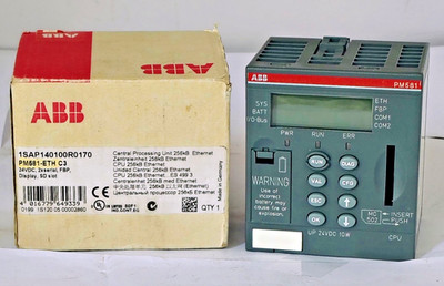 PM581-ETH C3 ABB CPU Module ,1SAP140100R0170.