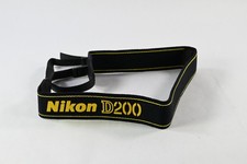 Nikon D200 1.5 Black Yellow Stitch Neck Strap...