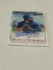 2024 PANINI BOYS OF SUMMER CHARACTERS OF THE GAME AUTOGRAPH DIEGO CARTAYA-#34/49
