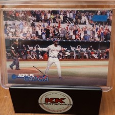 Topps Stadium Club Adolis García Blue Foil /50 #292 Texas Rangers 2023