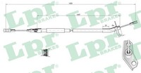 LPR Bremsseil Seilzug Feststellbremse C0446B FüR 2DH VW 28 Mercedes 46 2DA 2DD 2