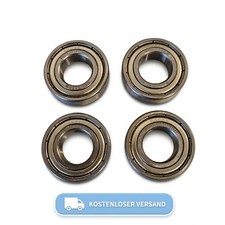 4x Rillenkugellager 6003 ZZ / Z (17x35x10 mm) Kugellager Set